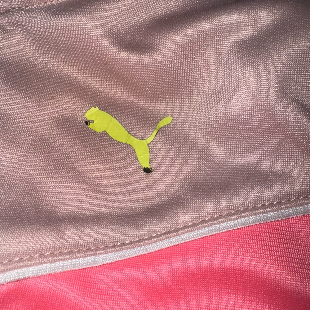 Puma Pink Jacket - Girls - Size 5 - Picture 4 of 4